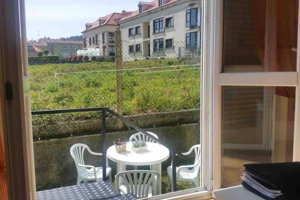 Junto Camino De Santiago,1ª Linea De Playa Apartment Finisterre Exterior photo