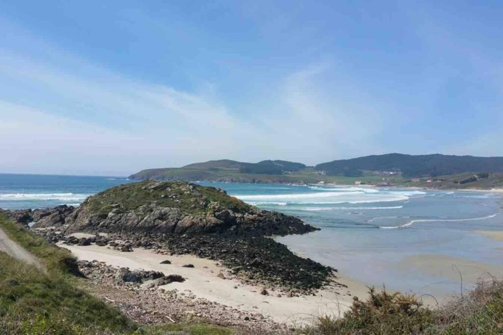 Junto Camino De Santiago,1ª Linea De Playa Apartment Finisterre Exterior photo