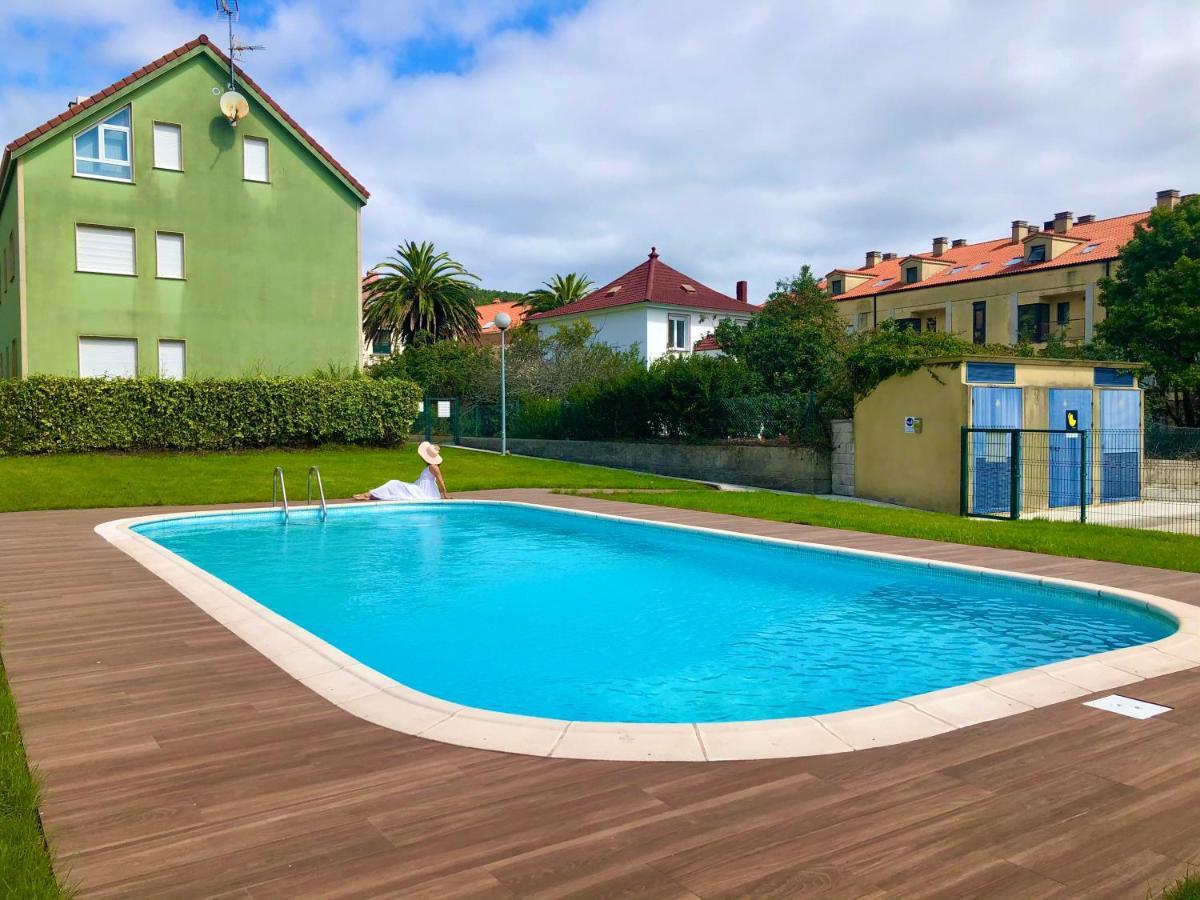 Junto Camino De Santiago,1ª Linea De Playa Apartment Finisterre Exterior photo